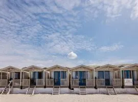 Nice beach house with direct sea view, on the North Sea beach of Wijk aan Zee