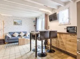 Cottage cosy à Cabourg avec piscine, parking et WiFi - FR-1-788-42