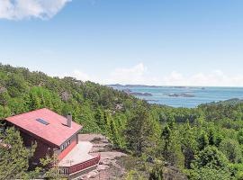 Nice Home In Lindesnes With Sauna，位于Svenevik的酒店