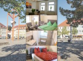 Bischofswerda Ferienwohnung Familienfreundlich Seniorengerecht，位于比绍夫斯韦尔达的酒店