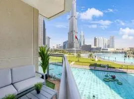 Durrani Homes - The Luxe 3br with Burj Khalifa and Fountain View - third room without partition