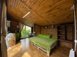 harmony.of.mountains twin room，位于斯科列的酒店