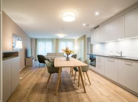 Modern City Apartments，位于因特拉肯的高尔夫酒店