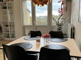 Stor og Lys Lejlighed i Hjertet af Holstebro