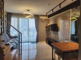 2 BR Apartment Grand Jati Junction Medan view City 12th Floor