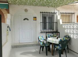 Bungalow Flamingo con terraza y playa