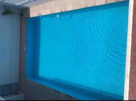 Lugar encantador con chimenea，位于墨西哥城的酒店