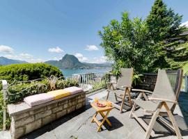 Bella Vista - Unique Experience on Lake Lugano!，位于卡斯塔尼奥拉的酒店