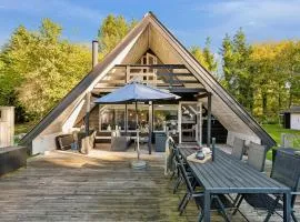 Cosy Two-Level Holiday Home On A Large Natural Plot In Selkær Mølle Surrounded By Forest And Wildlife And Close To Grenaa, Bønnerup Beach And