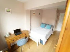 Double Bedroom near Bath with Private Toilet! Shared Shower and Kitchen