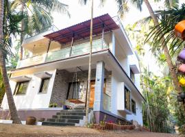 Home stay at Anant Villa Chaul Alibag Near Nagav Beach，位于阿里巴格的酒店