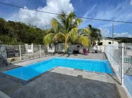 Maison spacieuse avec jardin au Diamant proche plages