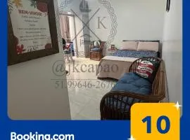 Apartamento Coração de capão 100mt do mar