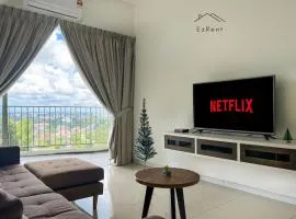 Taiping City View Condo near Lake Garden/ Netflix