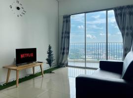 Taiping Lake Garden 3BR Homestay with WiFi & Netflix，位于太平的酒店