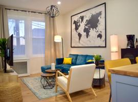 Newly Renovated 1 Bedroom Executive Apartment，位于Kearny的酒店