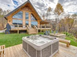 Nantahala Forest Cabin with Fire Pits and Hot Tub!
