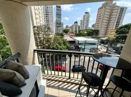 Flat Estaza Luxo Moema Ibirapuera com garagem piscina 202