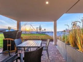 MüritzKieker - Apartment in der Hafenresidenz mit Kamin & Wellness