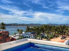 Apartment 2 Maleconcito del Sol Barra de Navidad，位于巴拉德纳维达的酒店