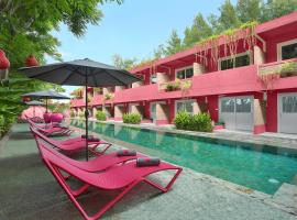 PinkCoco Gili Trawangan - Constant Surprises - for Cool Adults Only，位于吉利特拉旺安的酒店