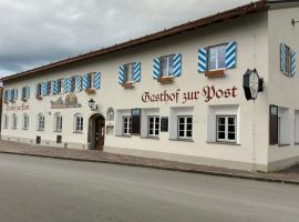 Hotel Gasthof zur Post Benediktbeuern，位于贝内迪克特博依恩的酒店