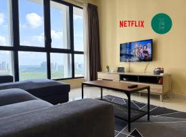 Eco Nest @3BEDROOM High floor By HauzCinta，位于振林山的酒店
