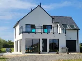 Villa l estran neuve vue mer Plouneour Brignogan