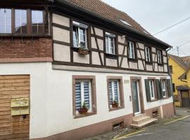 Appartement 2P au Val de Moder，位于Pfaffenhoffen的酒店