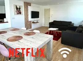 Grand loft calme et confortable en cœur de ville