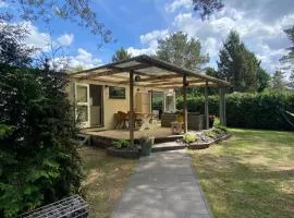 Volledig opgeknapt Boschalet met Airco op de Veluwe