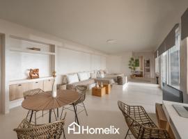 Sandy Suite - seafront & luxury，位于哈尔基斯的酒店
