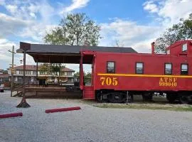 Unique Santa Fe Caboose Experience