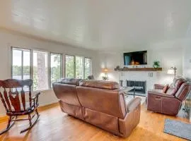 Lakefront Home with Fire Pit in Eagle River