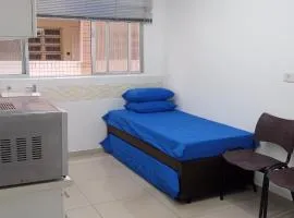 Suite estudio Office no coração do gonzaga em santos