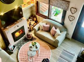 Chalet Dirfys - Escape in the heart of Evia，位于Kambi&aacute;的乡村别墅