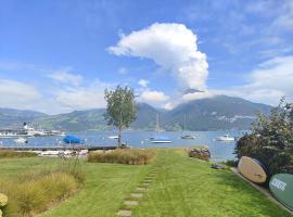 Am See l 15 Minuten nach Interlaken l gratis Parking，位于法伦湖的海滩酒店