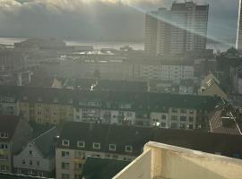 Penthouse Atmosphäre mit Meerblick FeWo am Deich 11，位于不来梅港的酒店