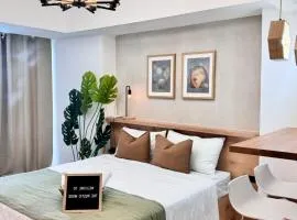 Rustic Wood with City and Mt Arayat View