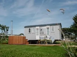 Shepherds Hut at Chenhall Farm