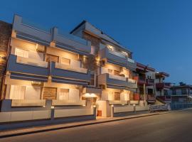 Villa Zoe on the beach，位于萨尔蒂的酒店