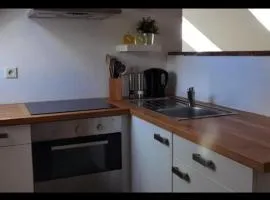 Gemütlich Obergeschoss Wohnung