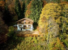 Chalet Ski-Club Romand Bienne，位于Orvin的酒店