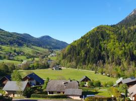 L'Edelweiss，位于Aillon-le-Jeune的酒店