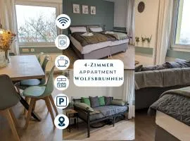 Große, gemütliche 4-Zimmer-Ferienwohnung mit guter Verkehrsanbindung im Süden von Heidelberg