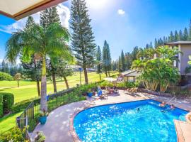 KBM Resorts: Kapalua Golf Villa KGV-14T6 Beautiful Golf Course Views Includes Rental Car，位于卡普鲁亚的酒店