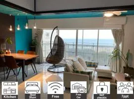 Onjukuオシャンビューアジアントロピカル貸し切り御宿駅5分海岸2分