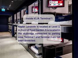 Kepler Club Kuala Lumpur Airport - KLIA T1 Landside, Public Area，位于雪邦的胶囊旅馆