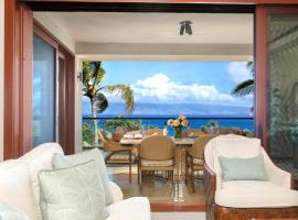 KBM Resorts FREE CAR Hale MakaiAtMontageKapalua Bay Beachfront Condo，位于卡普鲁亚的酒店