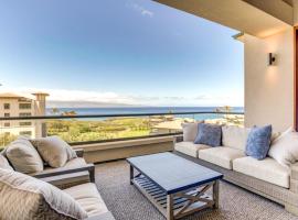 KBM Resorts FREE CAR Molokai At Montage Kapalua Bay Ocean View Penthouse，位于卡普鲁亚的酒店